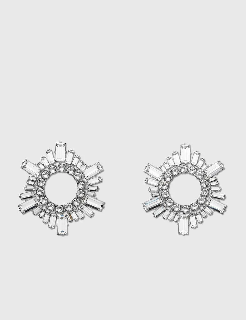 商品Amina Muaddi|MINI BEGUM EARRINGS,价格¥4034,第1张图片