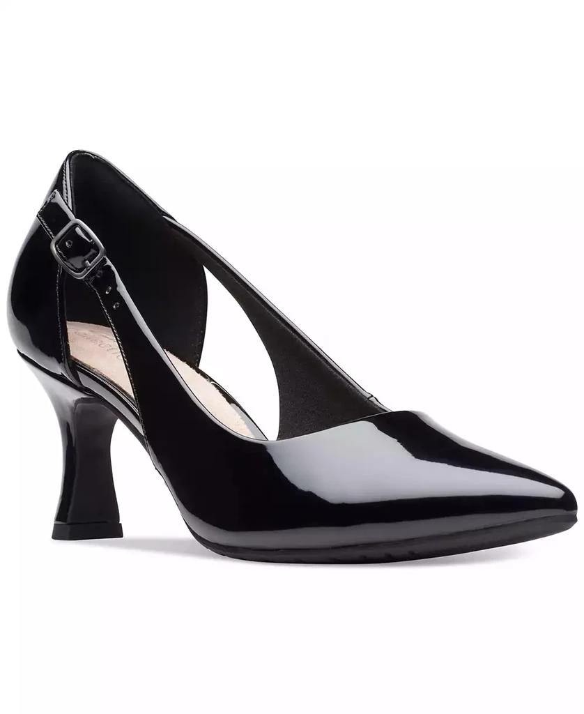商品Clarks|Women's Kataleyna Rae Side-Cutout Comfort Pumps,价格¥529,第1张图片