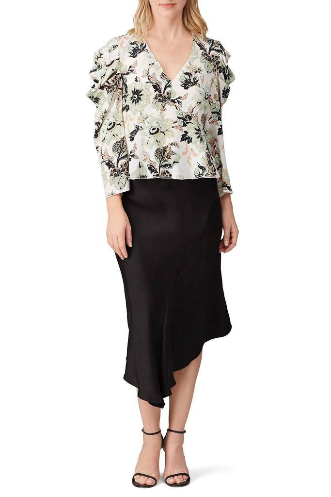 商品[二手商品] Diane von Furstenberg|Isha Top In White,价格¥405,第1张图片