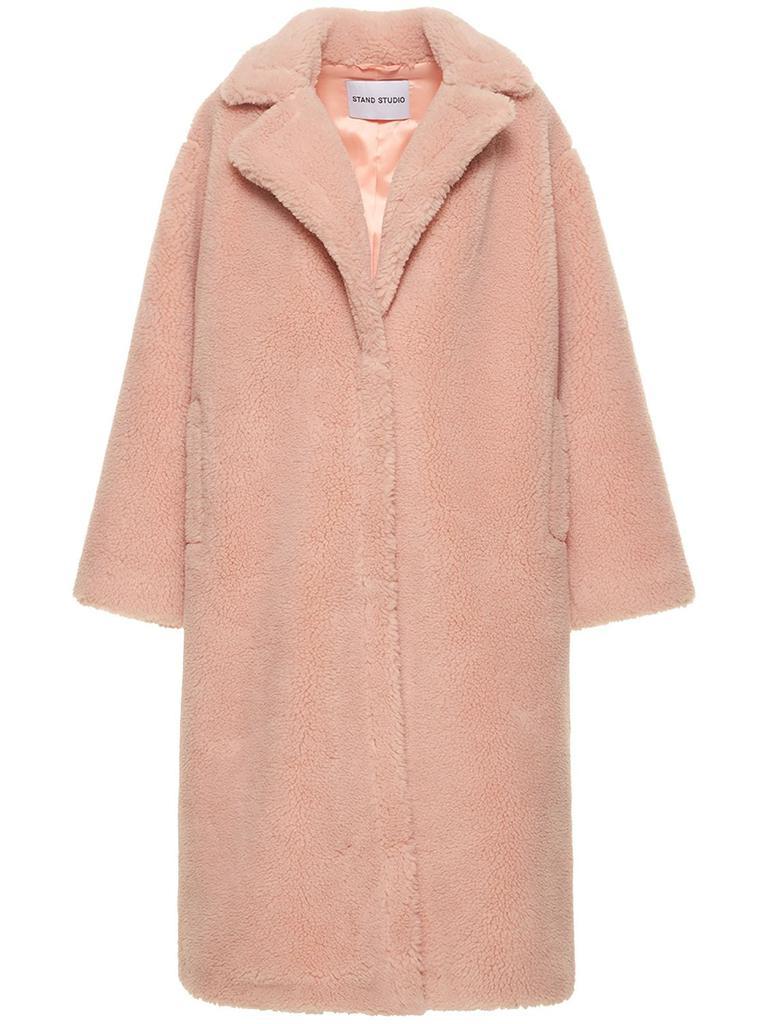 商品STAND STUDIO|Maria Faux Fur Teddy Long Coat,价格¥2770,第1张图片