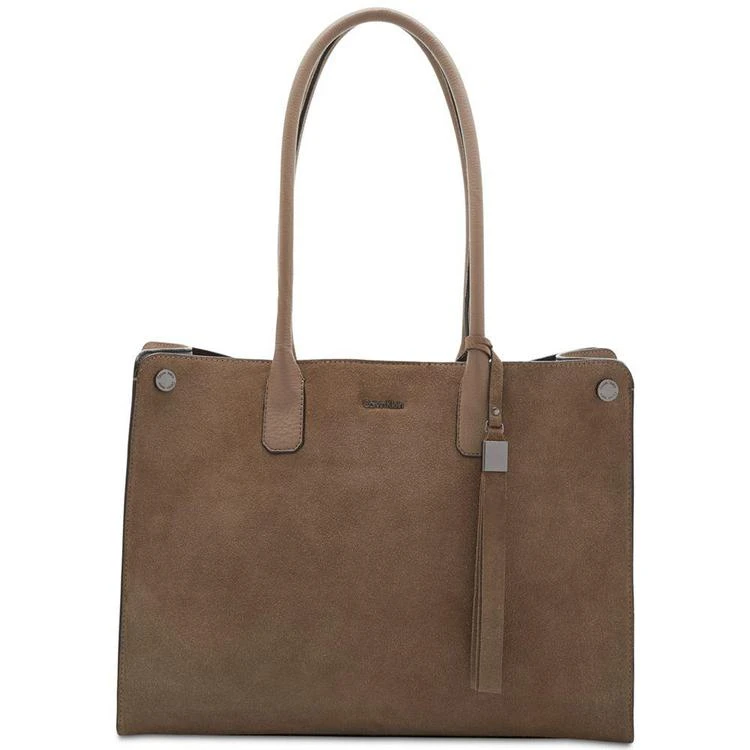 商品Calvin Klein|Victoria Large 托特包,价格¥734,第1张图片