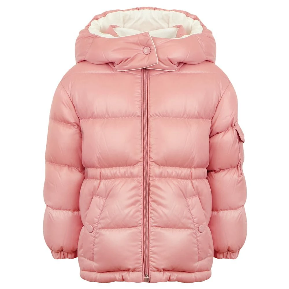 商品Moncler|Pink Maire Hooded Infant Jacket,价格¥3487,第1张图片