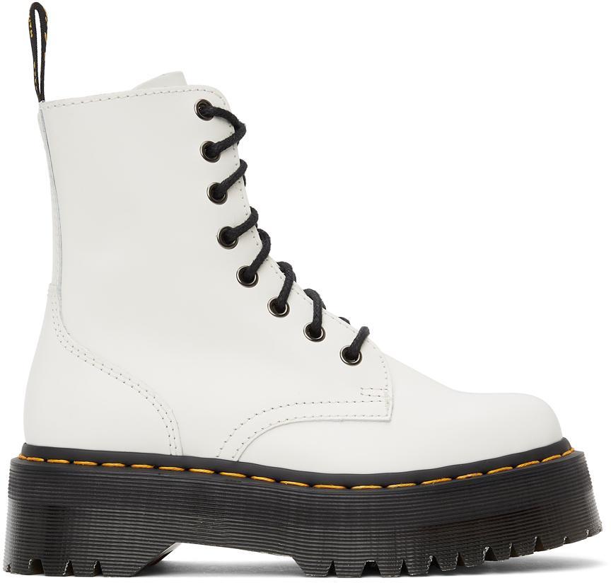 商品Dr. Martens|白色厚底鞋,价格¥1439,第1张图片