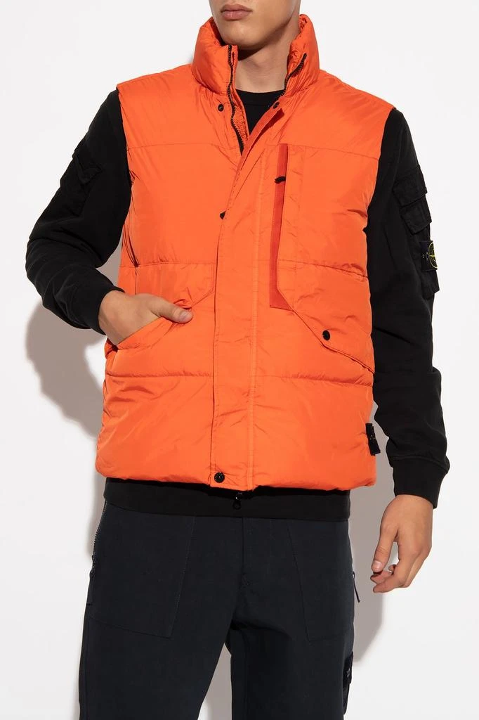 商品Stone Island|Stone Island Highneck Padded Vest,价格¥2375,第2张图片详细描述