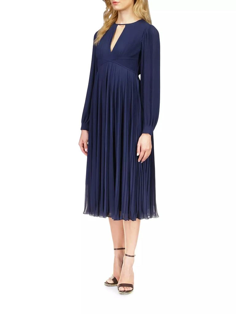 商品Michael Kors|Plissé-Pleated Midi-Dress,价格¥1221,第4张图片详细描述