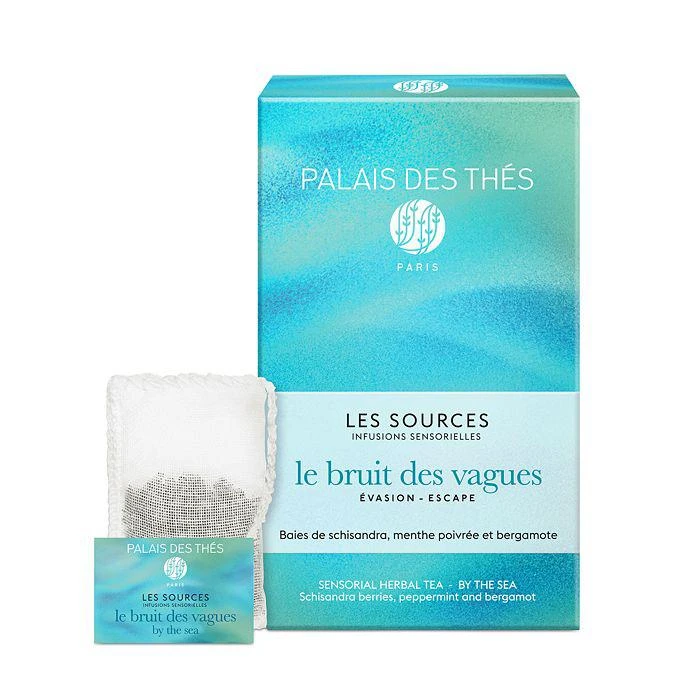 商品Palais des Thés|By the Sea Herbal Tea Bags -  Schisandra berries, Peppermint & Bergamot,价格¥150,第2张图片详细描述