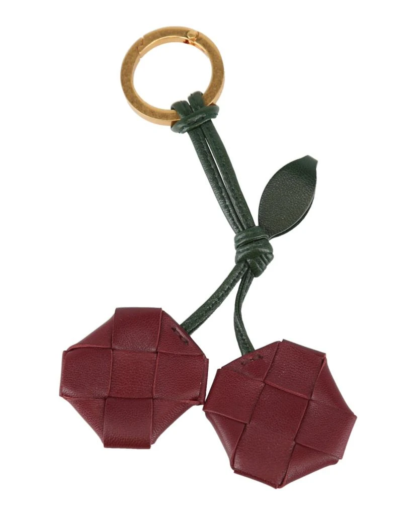 商品Bottega Veneta|Cherry Leather Key Ring,价格¥1346,第2张图片详细描述