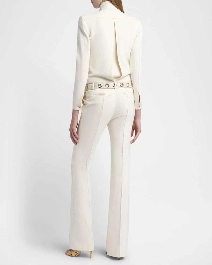 商品Tom Ford|Long-Sleeve Bootcut-Leg Safari Jumpsuit,价格¥37750,第3张图片详细描述