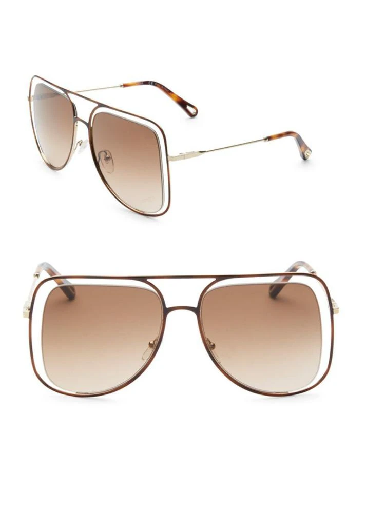 商品Chloé|Poppy Square Sunglasses,价格¥2974,第1张图片