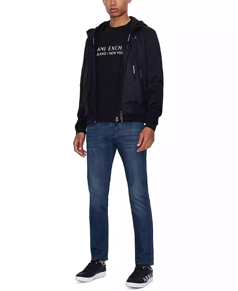 商品Armani Exchange|Men's Milano New York Logo Graphic T-Shirt,价格¥374,第2张图片详细描述