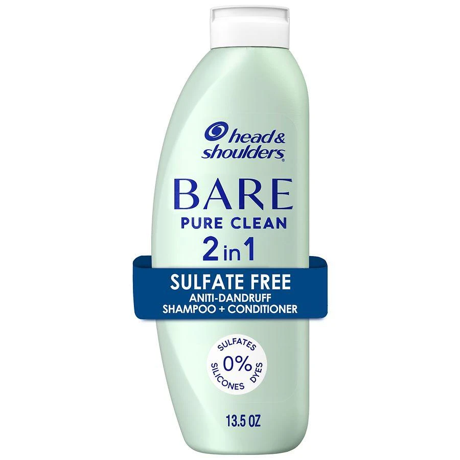 商品Head & Shoulders Bare|Pure Clean 2in1 Dandruff Shampoo and Conditioner, Anti-Dandruff Treatment Coconut Water,价格¥89,第1张图片