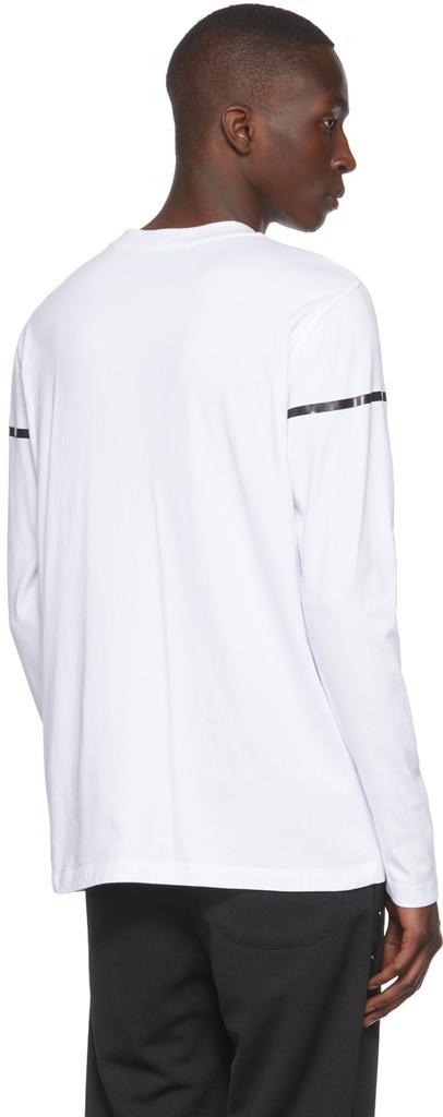 商品Moncler|白色棉质长袖 T 恤,价格¥2917,第5张图片详细描述