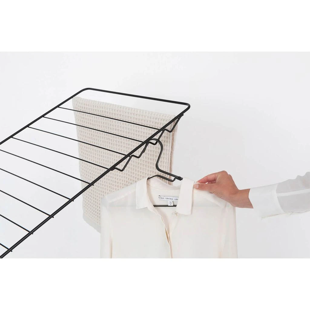 Brabantia HangOn Drying Rack - 25m + Rod - Matt Black �商品