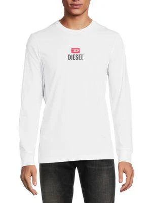 商品Diesel|Long Sleeve Logo Tee,价格¥338,第1张图片