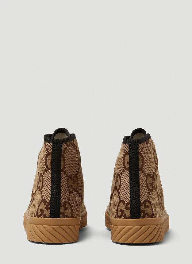 商品Gucci|Tortuga High Top Sneakers in Camel,价格¥6068,第4张图片详细描述