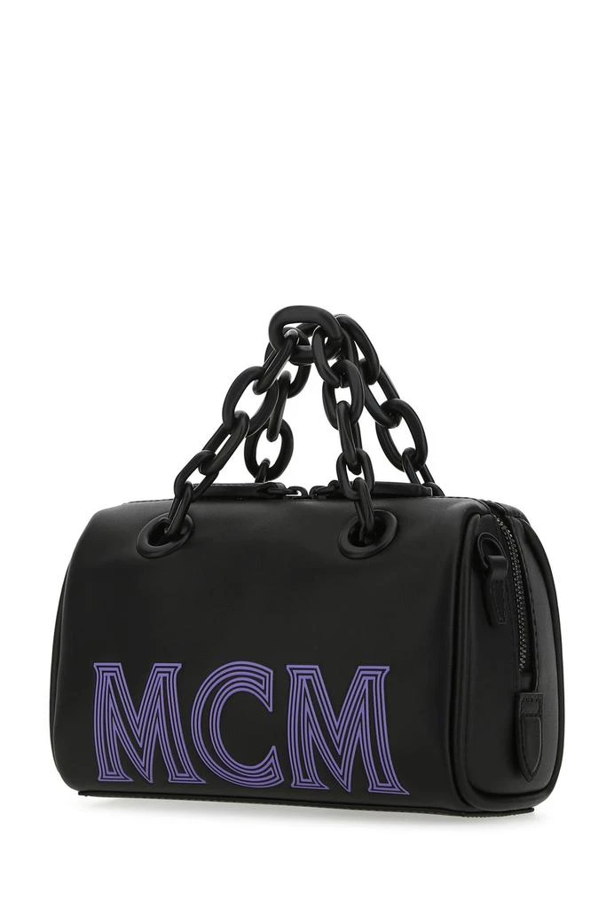 商品MCM|MCM Boston Logo Detailed Mini Crossbody Bag,价格¥3944,第2张图片详细描述