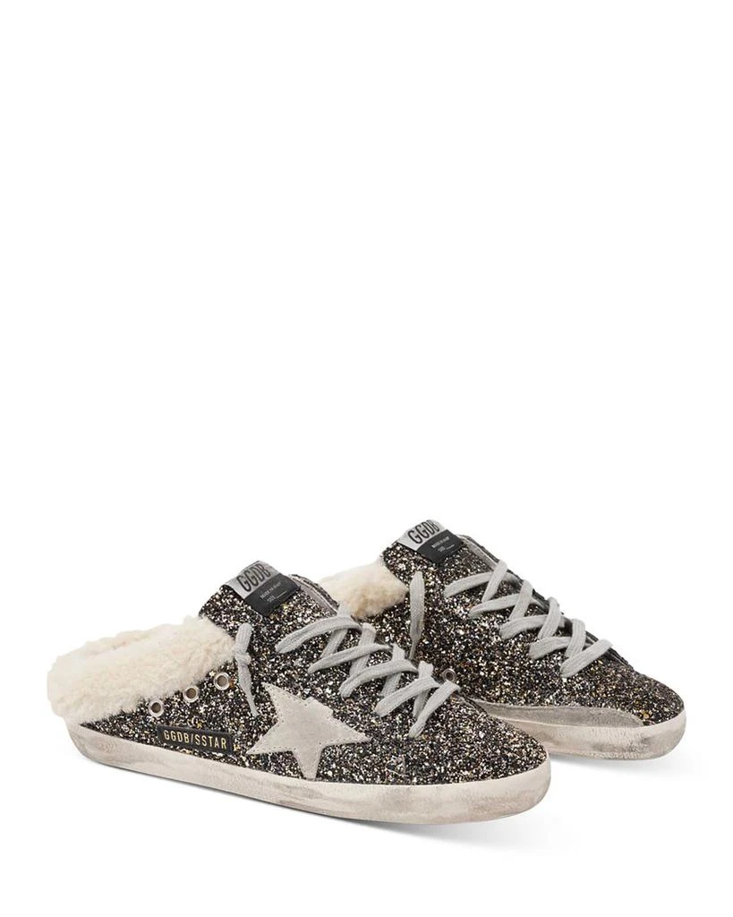 商品Golden Goose|Women's Super-Star Glitter Mule Sneakers,价格¥5466,第1张图片