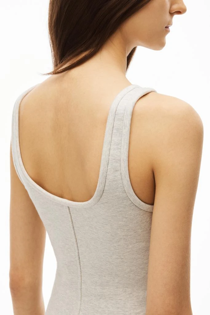 TANK MINI DRESS IN HEAVY STRETCH TERRY 商品