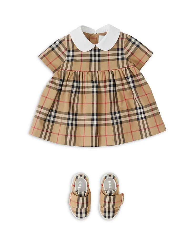 Girls' Check Stretch Cotton Dress with Bloomers - Baby 商品