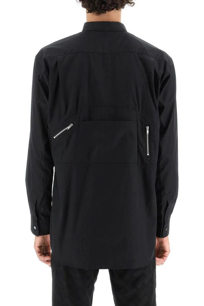 商品Comme des Garcons|Comme des Garçons Shirt Zip Detailed Buttoned Shirt,价格¥5718,第3张图片详细描述