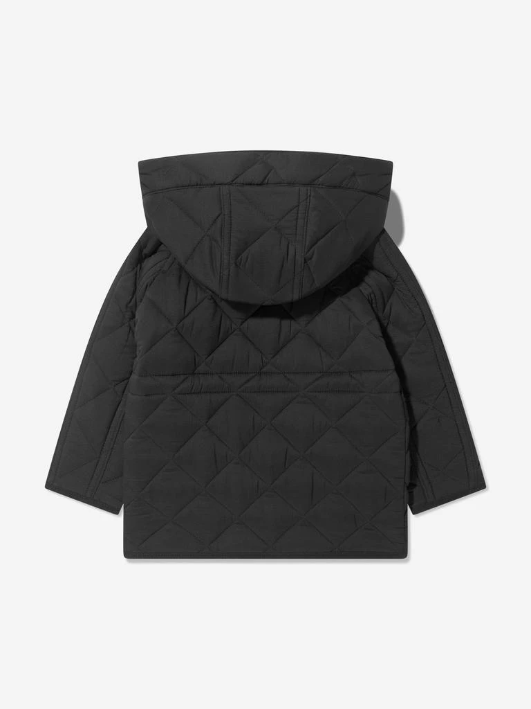 商品Burberry|Baby Boys Mini Reilly Quilted Jacket In Black,价格¥2573,第2张图片详细描述