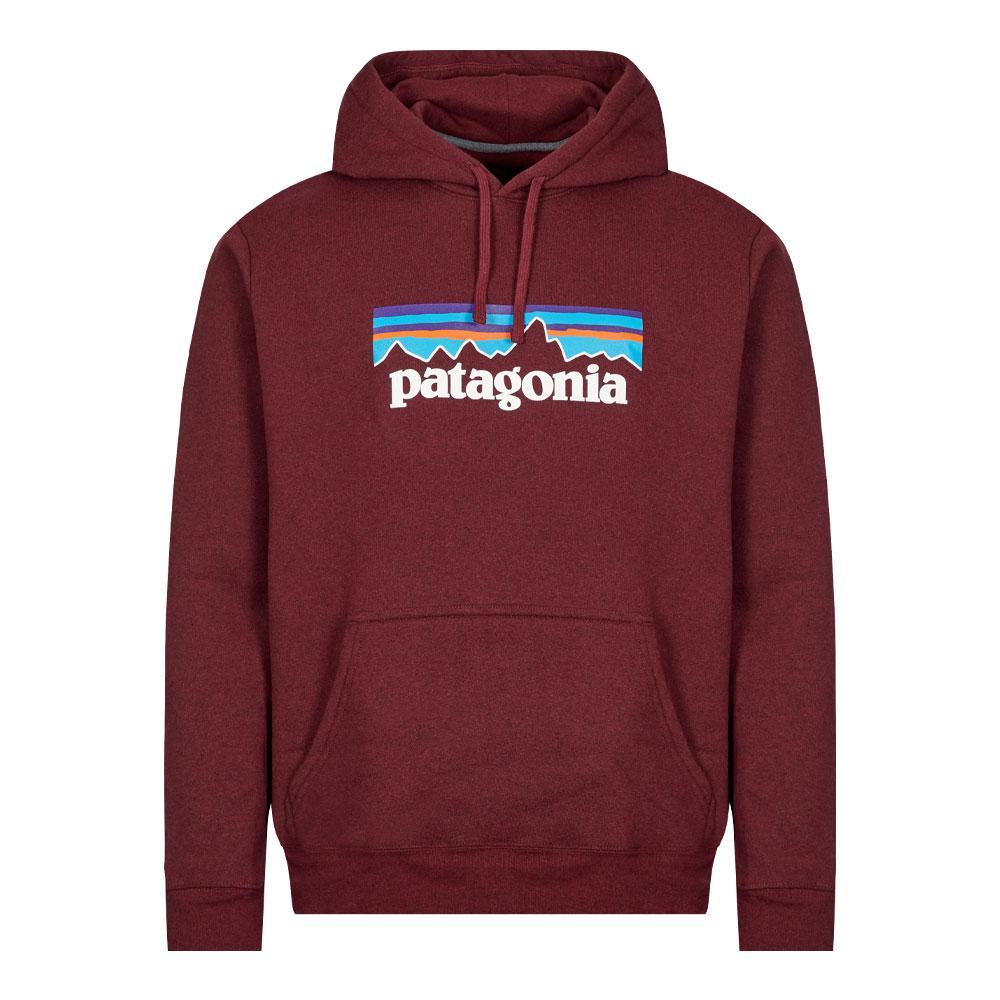 商品Patagonia|Patagonia P-6 Logo Uprisal Hoodie - Sequoia Red,价格¥812,第1张图片
