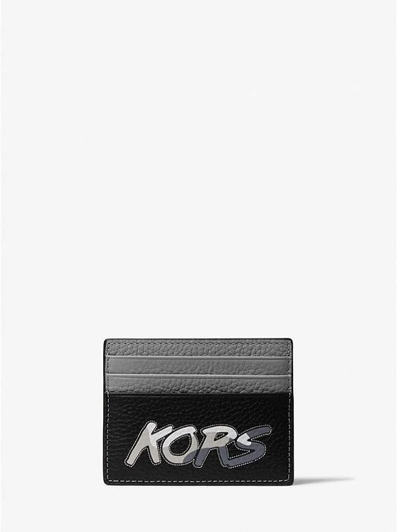 商品Michael Kors|Cooper Graffiti Logo Tall Card Case,价格¥142,第1张图片