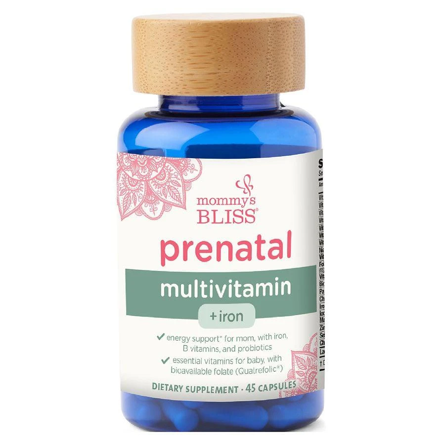商品Mommy's Bliss|Prenatal Multivitamin + Iron Capsules,价格¥171,第1张图片