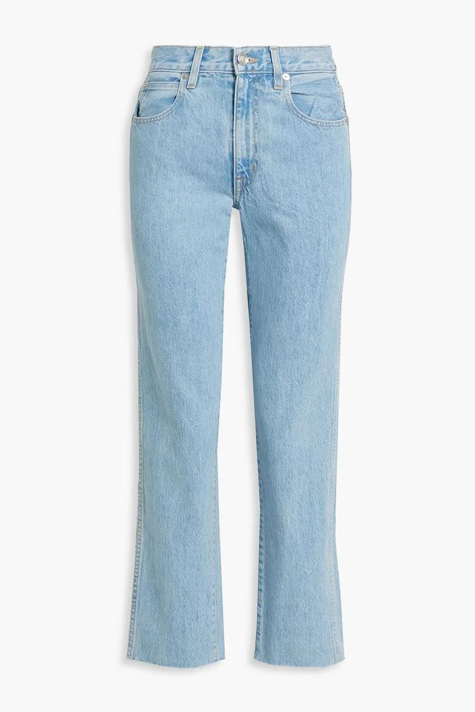 商品SLVRLAKE|Hero high-rise slim-leg jeans,价格¥615,第1张图片