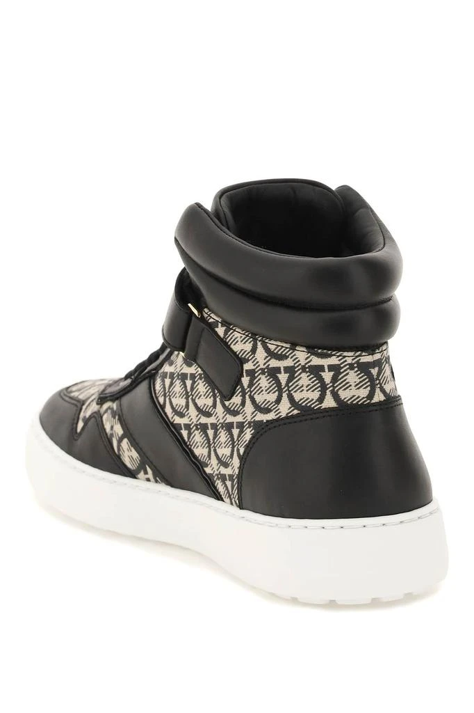 商品Salvatore Ferragamo|Salvatore ferragamo gancini hi-top sneakers,价格¥3220,第3张图片详细描述