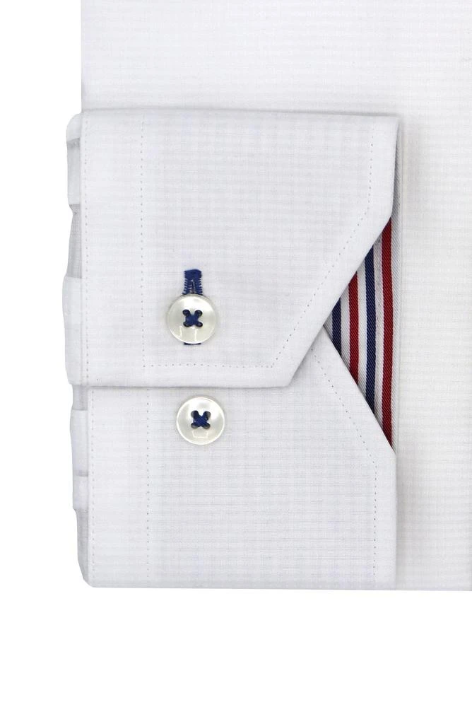 商品Lorenzo Uomo|Trim Fit Solid Woven Dress Shirt,价格¥327,第2张图片详细描述