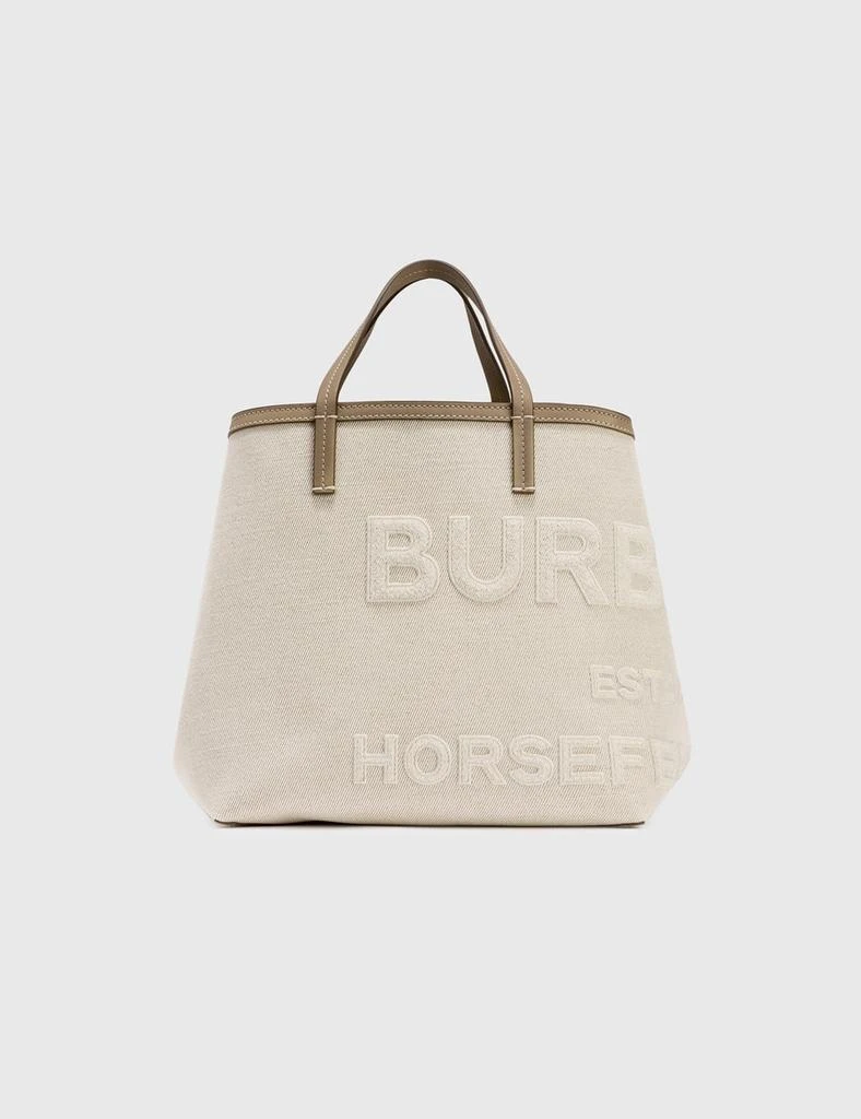 商品[二手商品] Burberry|Extra Large Embossed Logo Cotton Canvas Beach Tote,价格¥10900,第4张图片详细描述