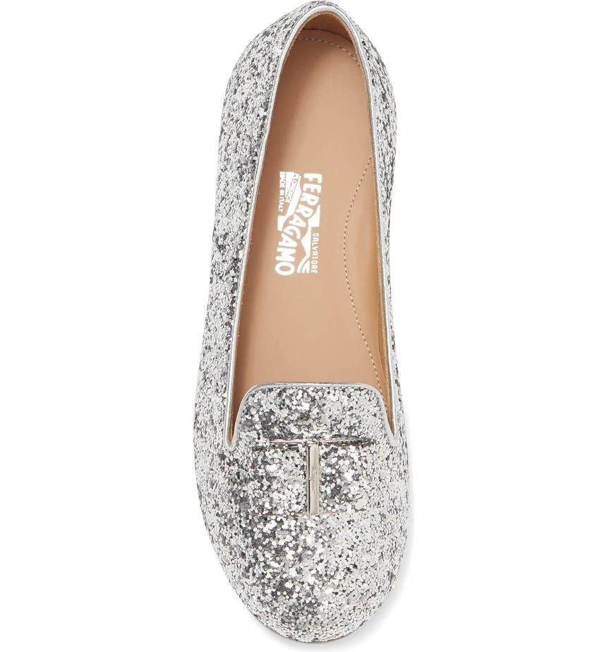 商品Salvatore Ferragamo|Sparkle Flat,价格¥673,第4张图片详细描述