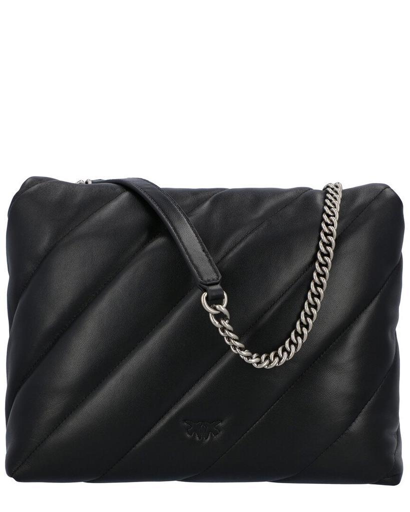 商品PINKO|PINKO Leather Shoulder Bag,价格¥2380,第4张图片详细描述