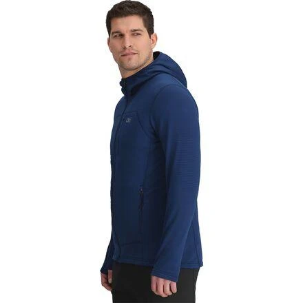 商品Outdoor Research|Vigor Grid Fleece Full-Zip Hooded Jacket - Men's,价格¥992,第4张图片详细描述