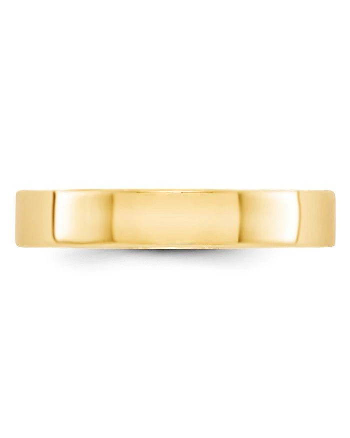 商品Bloomingdale's|Men's 4mm Lightweight Flat Band Ring in 14K Yellow Gold - Exclusive,价格¥1960,第3张图片详细描述