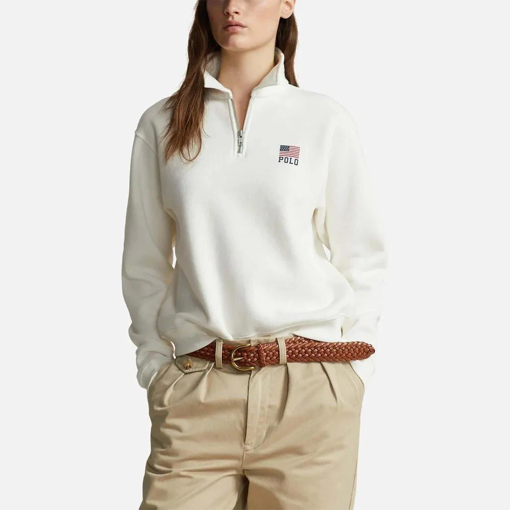 商品Ralph Lauren|Polo Ralph Lauren Logo Cotton-Blend Sweatshirt,价格¥1816,第1张图片