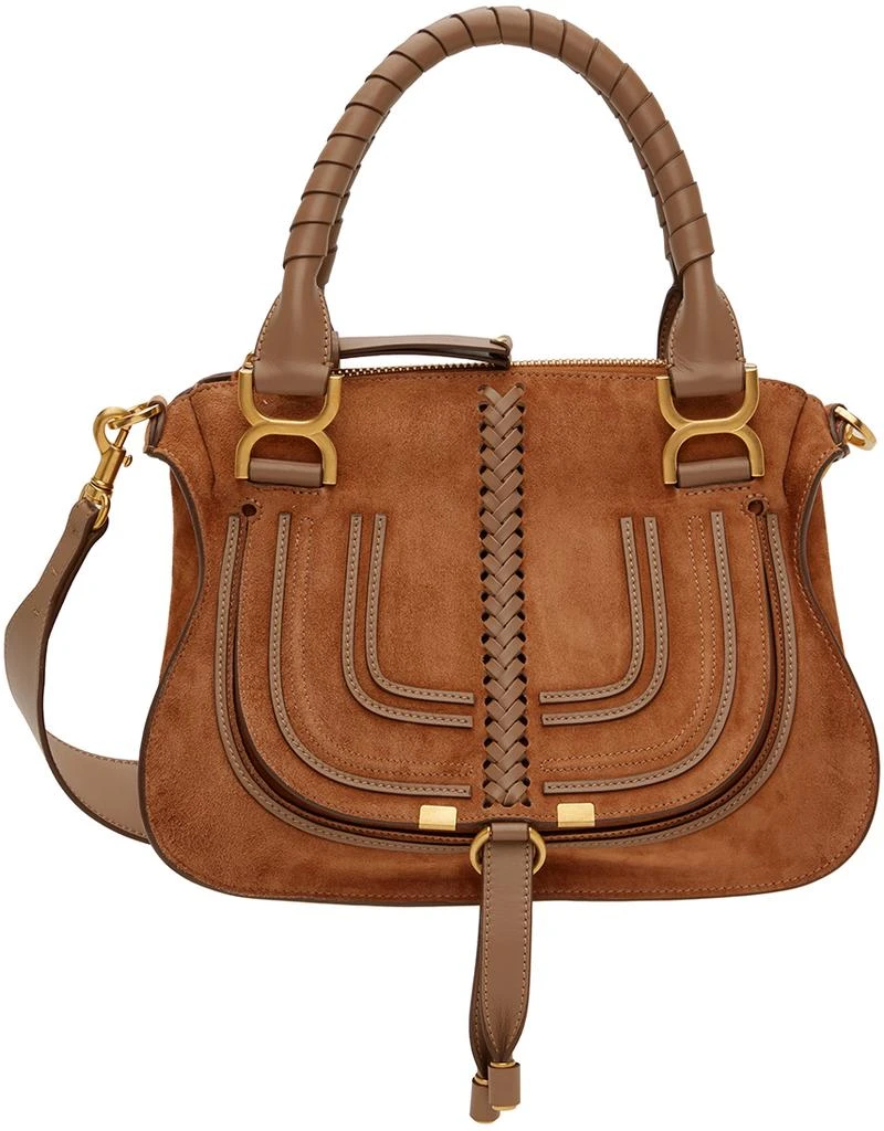 商品Chloé|Tan Small Marcie Bag,价格¥11876,第1张图片