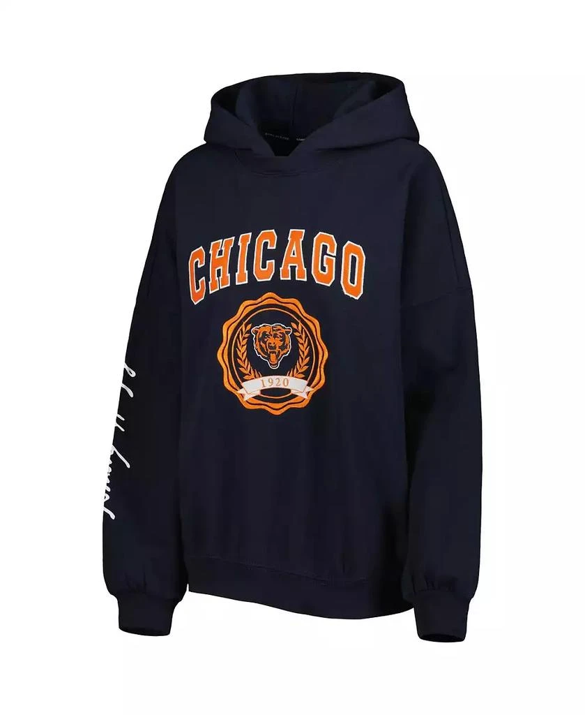 商品Tommy Hilfiger|Women's Navy Chicago Bears Becca Drop Shoulder Pullover Hoodie,价格¥501,第4张图片详细描述