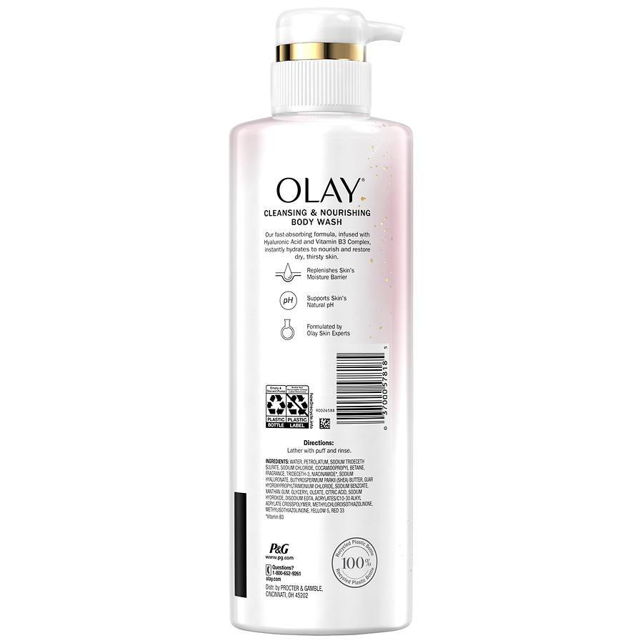 商品Olay|Cleansing & Nourishing Body Wash, Hyaluronic Acid,价格¥81,第5张图片详细描述