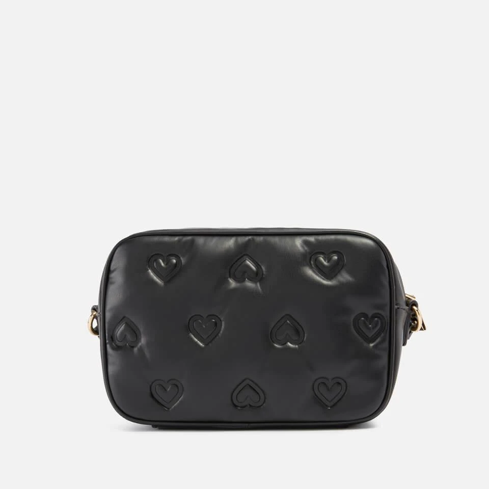 商品Love Moschino|Love Moschino Heart Quilted Faux Leather Camera Bag,价格¥866,第3张图片详细描述