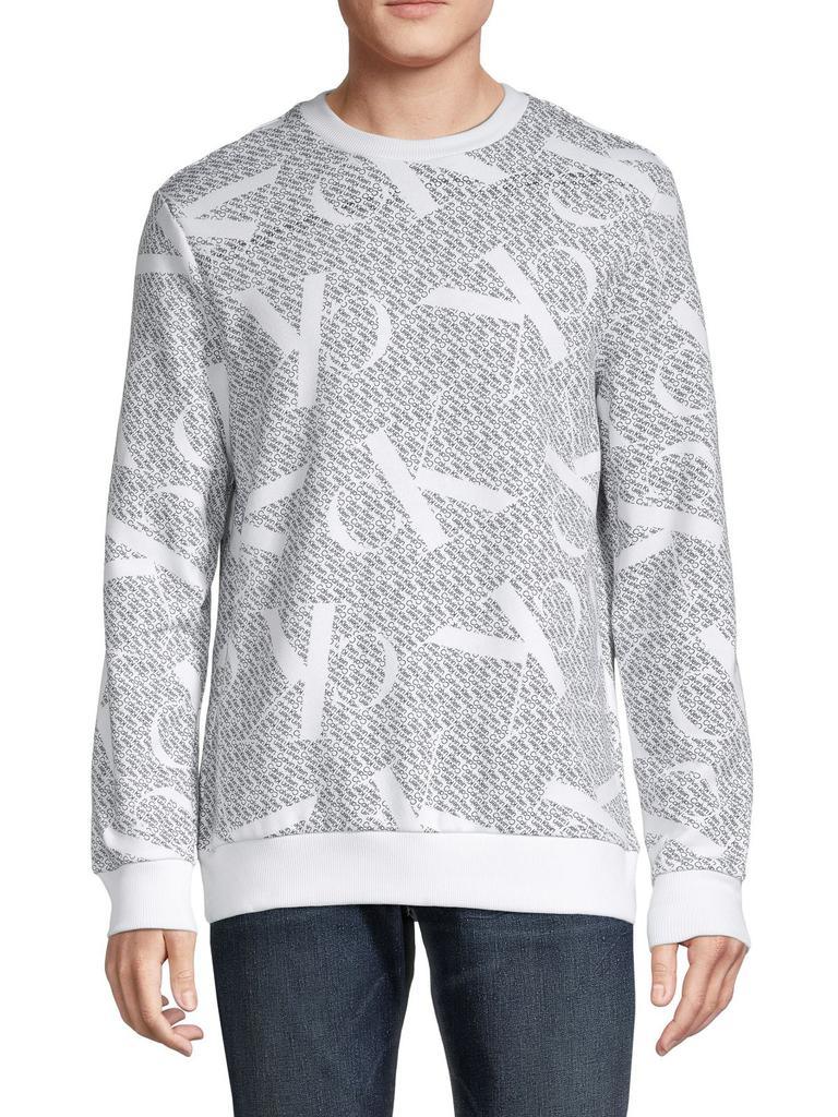商品Calvin Klein|Logo-Print Pullover,价格¥296,第1张图片