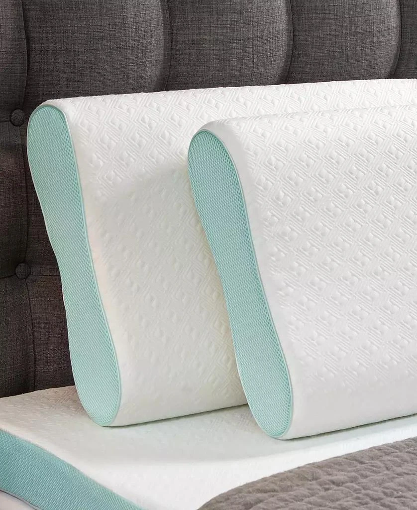 商品IntelliSLEEP|Natural Comfort Contour Memory Foam Pillow, Standard, Exclusively at Macy’s,价格¥299,第1张图片