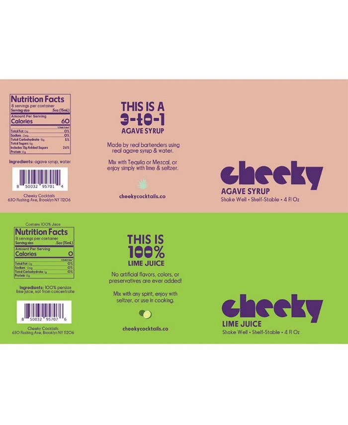商品Cheeky Cocktails|Margarita Set - 4oz,价格¥134,第2张图片详细描述