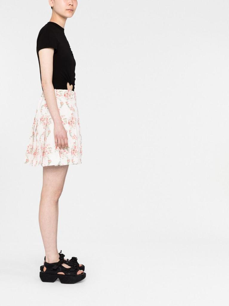 SIMONE ROCHA Pleated short skirt商品第4张图片规格展示