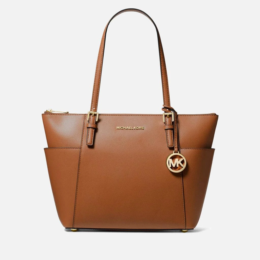 商品Michael Kors|MICHAEL MICHAEL KORS Women's Jet Set Pocket Tote - Luggage,价格¥1677,第1张图片