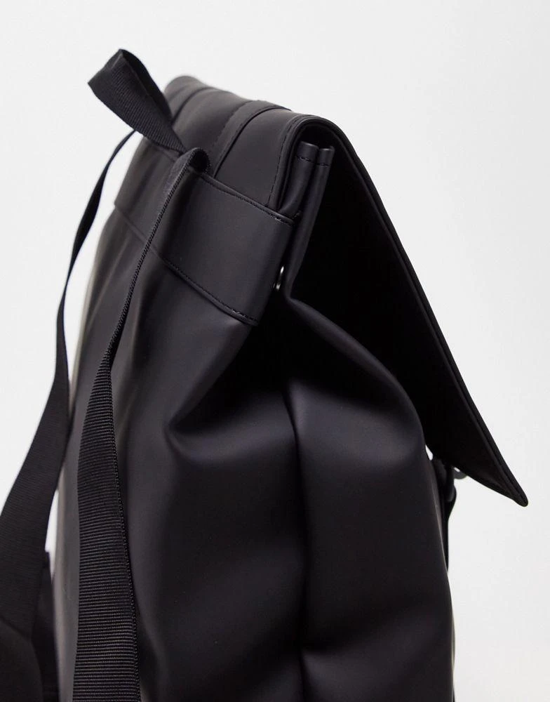 商品RAINS|Rains unisex MSN large backpack in black - BLACK,价格¥823,第2张图片详细描述
