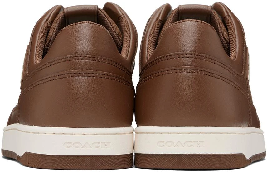 商品Coach|Brown C201 Signature Sneakers,价格¥649,第2张图片详细描述