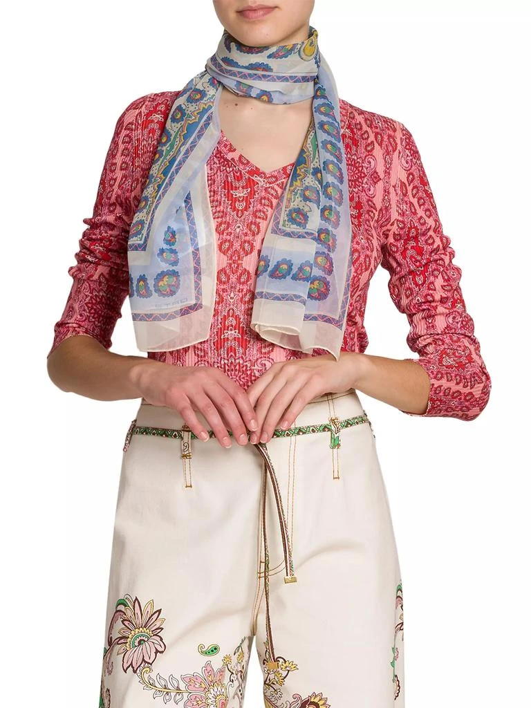 商品ETRO|Tosca Paisley Scarf,价格¥1338,第1张图片