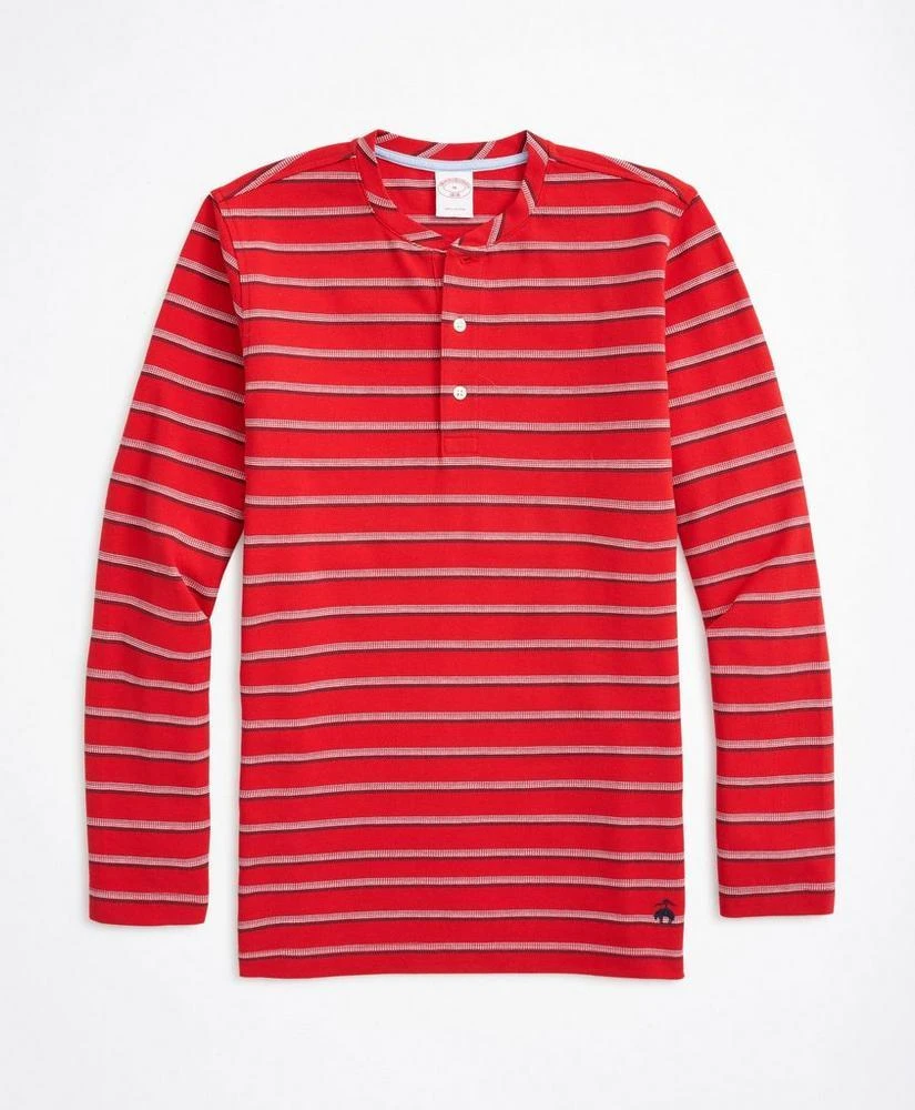 商品Brooks Brothers|男士纯棉条纹亨利衫,价格¥150,第1张图片